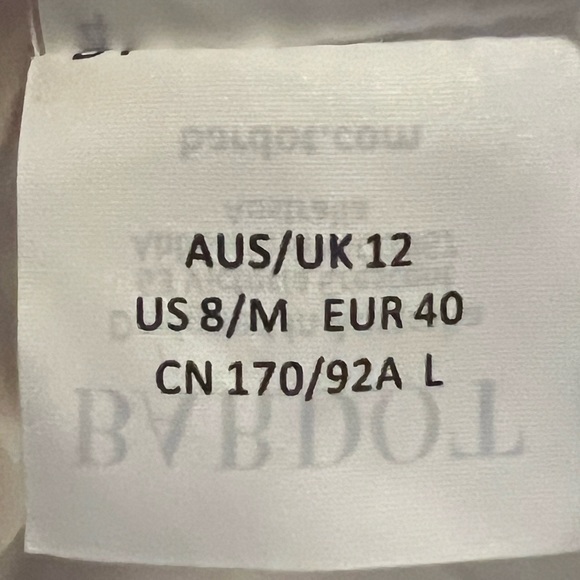 Bardot Lina Dress Women’s Medium White Elegant Fitted Lace Sheath Midi Skirt - Picture 6 of 9